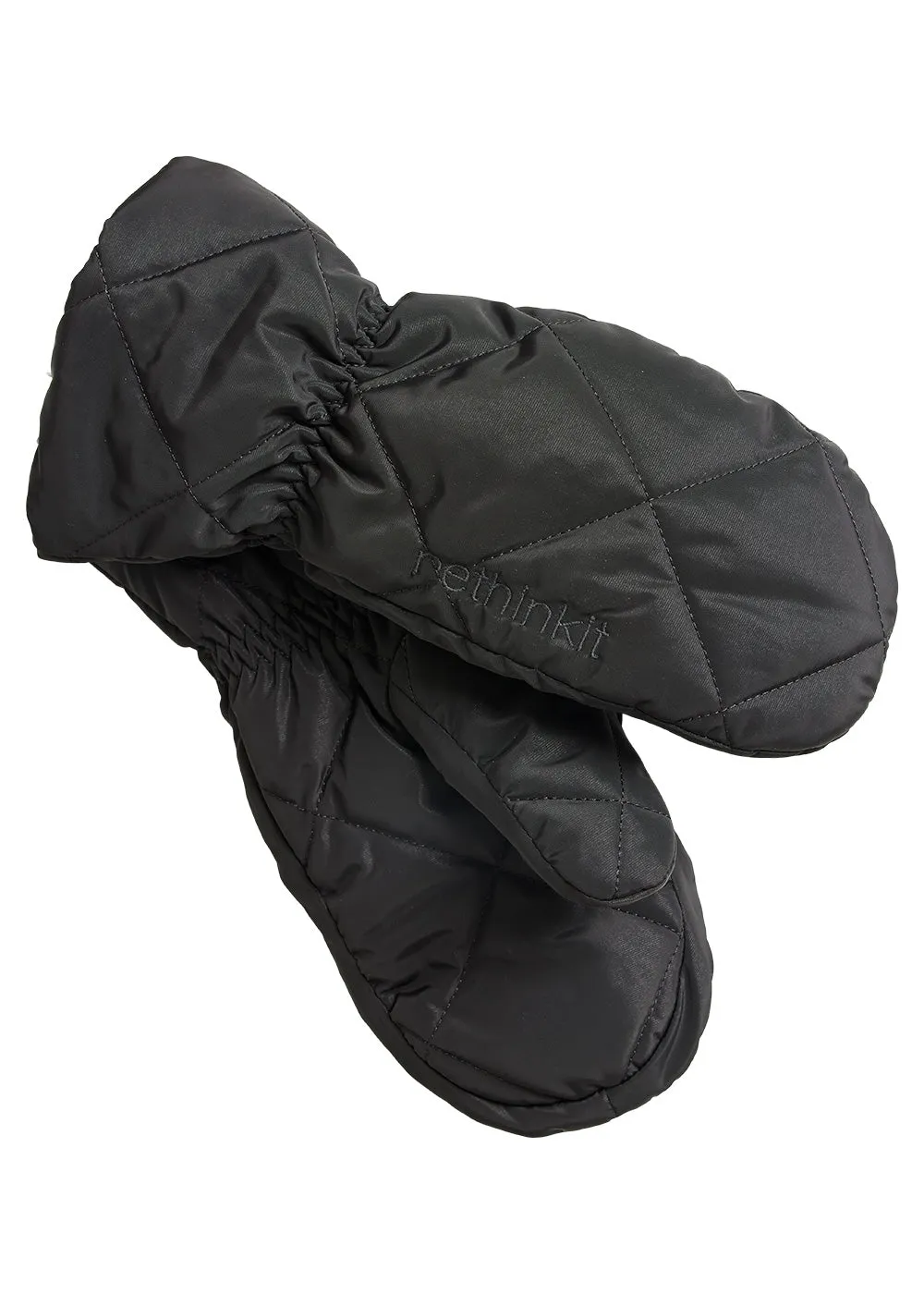 Quilted Gloves COUNTRY - almost black