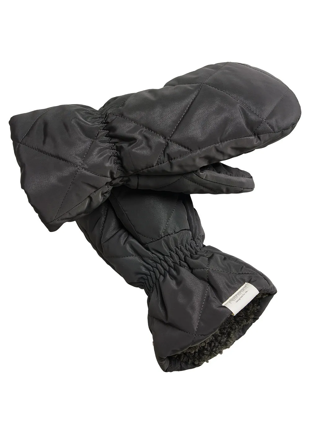 Quilted Gloves COUNTRY - almost black