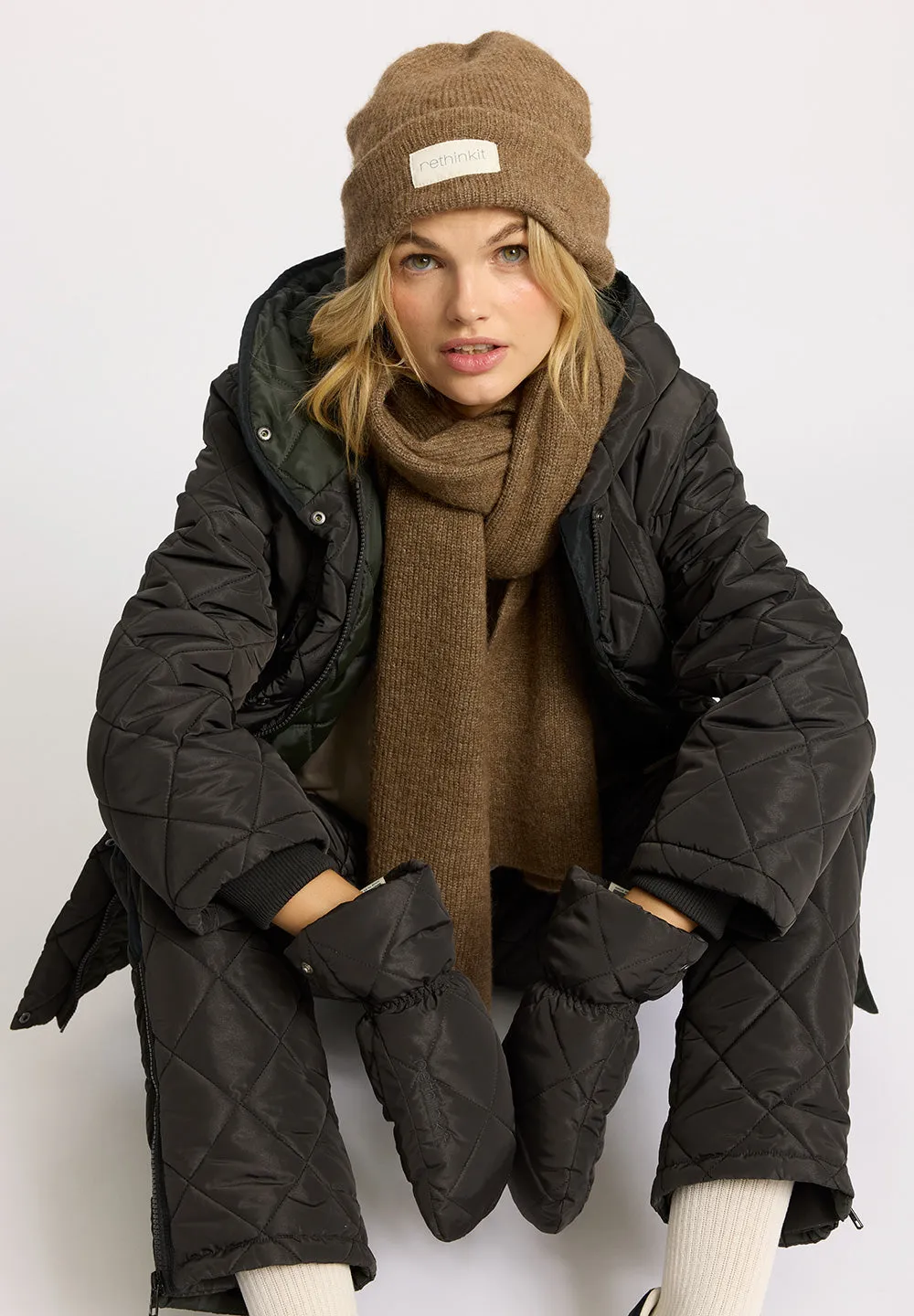 Quilted Jacket COUNTRY - almost black