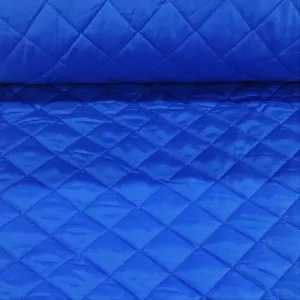 Quilted Jacket Lining Fabric Royal 140cm