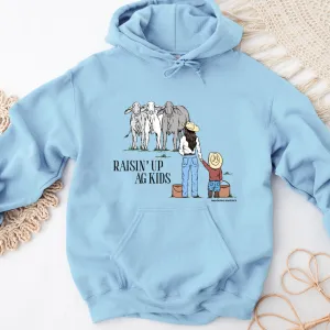 Raisin Up Ag Kids Cattle Hoodie (S-3XL) Unisex - Multiple Colors!