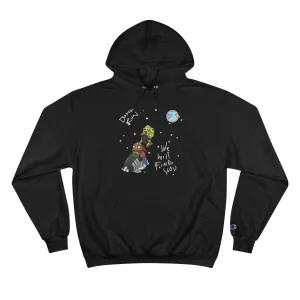 Raw Sushi x Champion "HYPE POLICE" hoodie