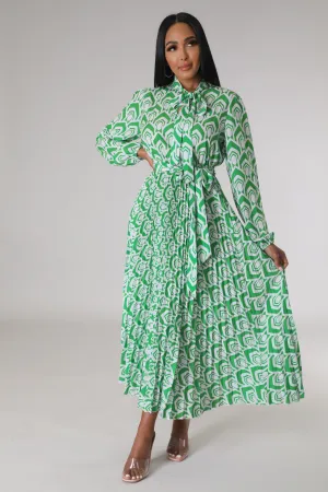 Raylee Pleated Dress