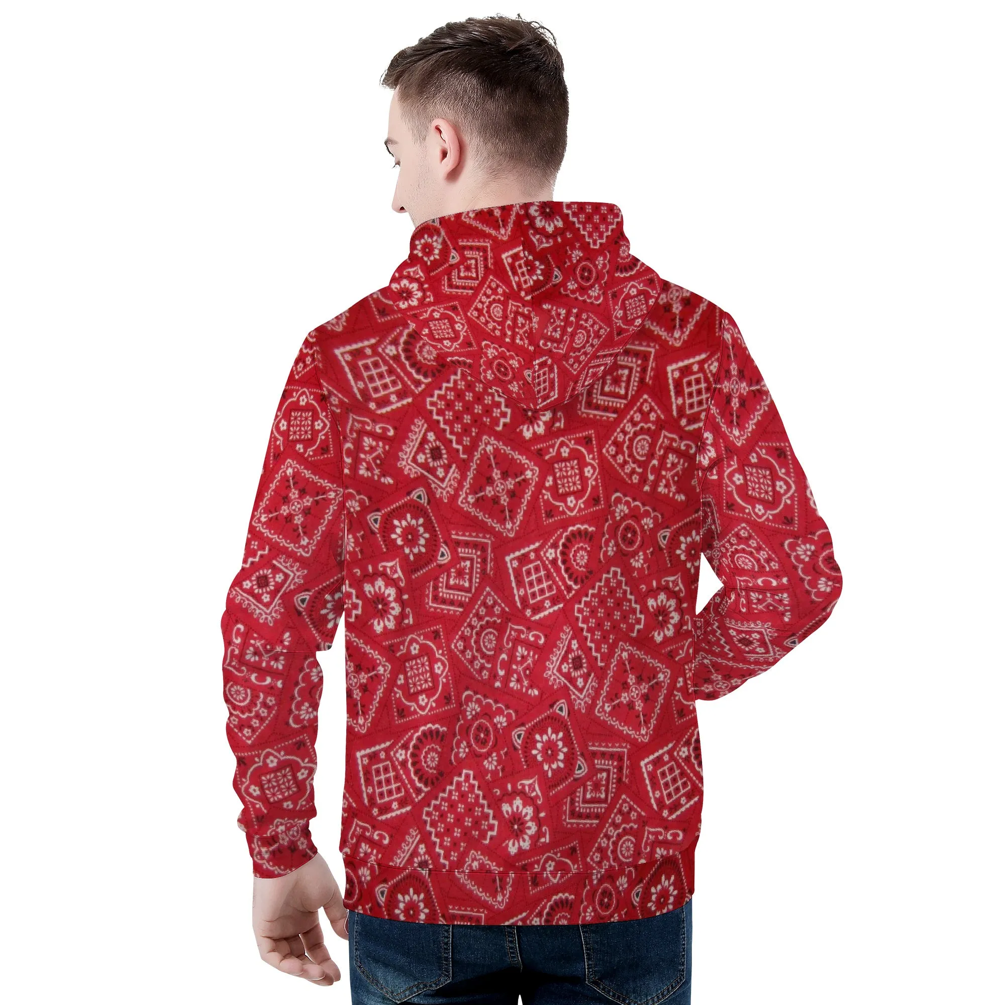 Red Bloods Bandana Men's Unisex Premium Pullover Adult