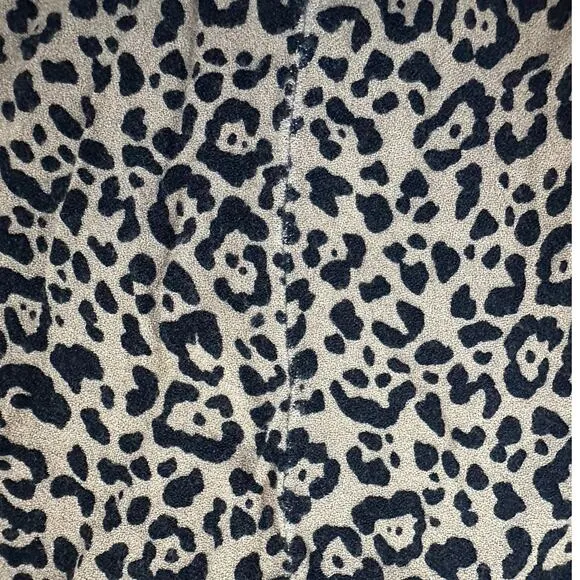 Reformation Bea Leopard Bengal Midi Skirt Size 0