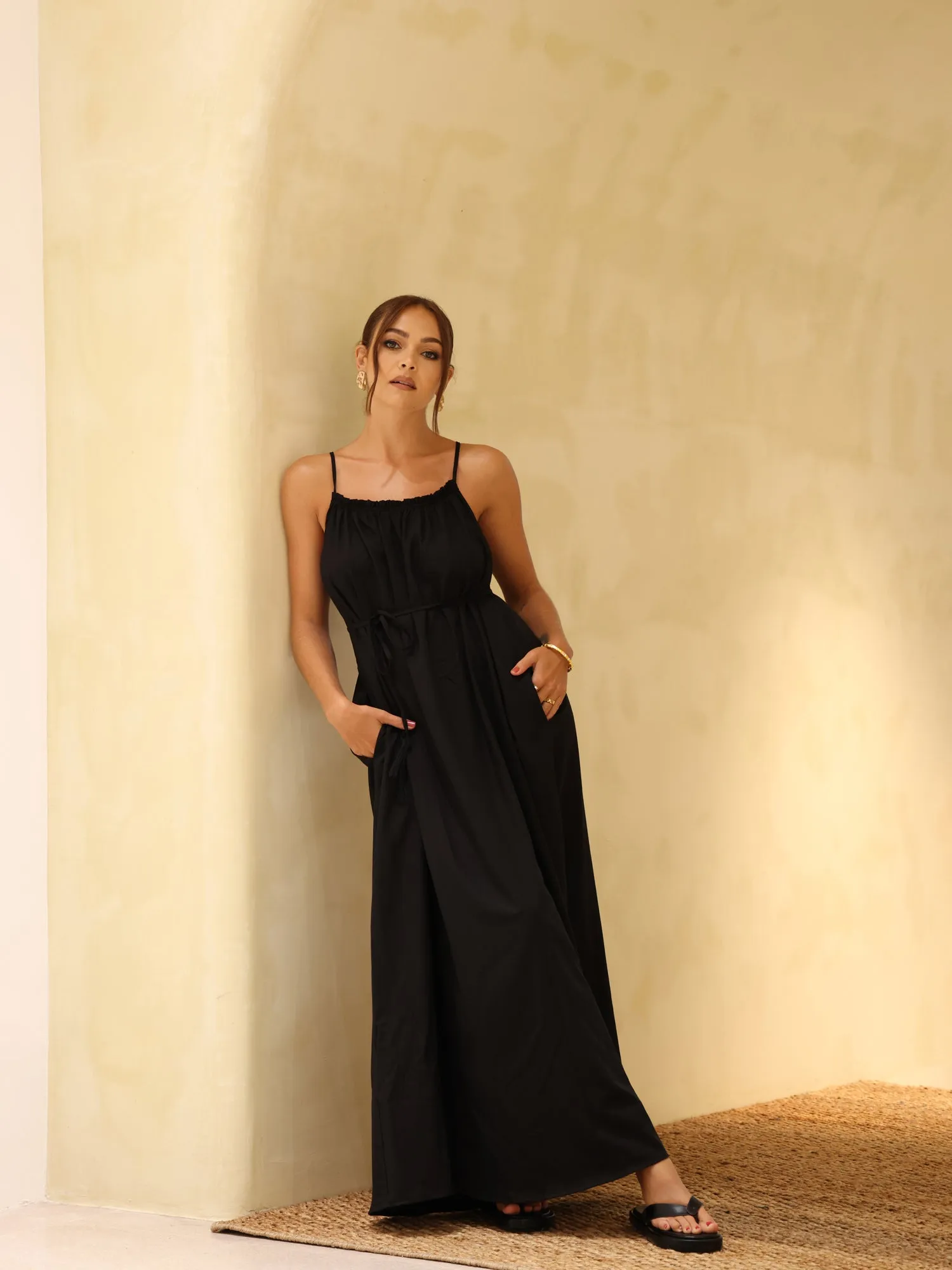 Relaxed Fit Maxi Dress