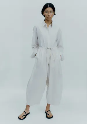 Relaxed Maxi Pants, Beige