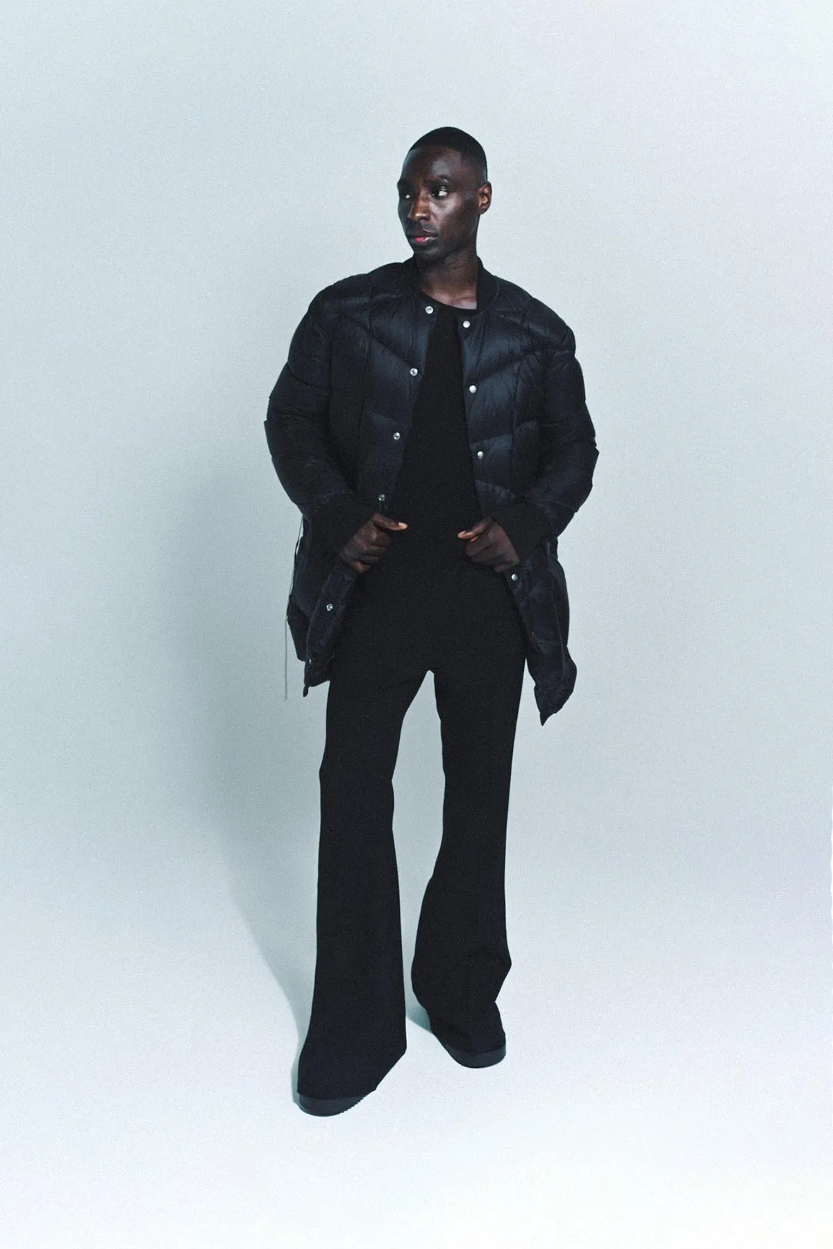 RICK OWENS | CAPPOTTO PIUMINO FLIGHT LINER JACKET