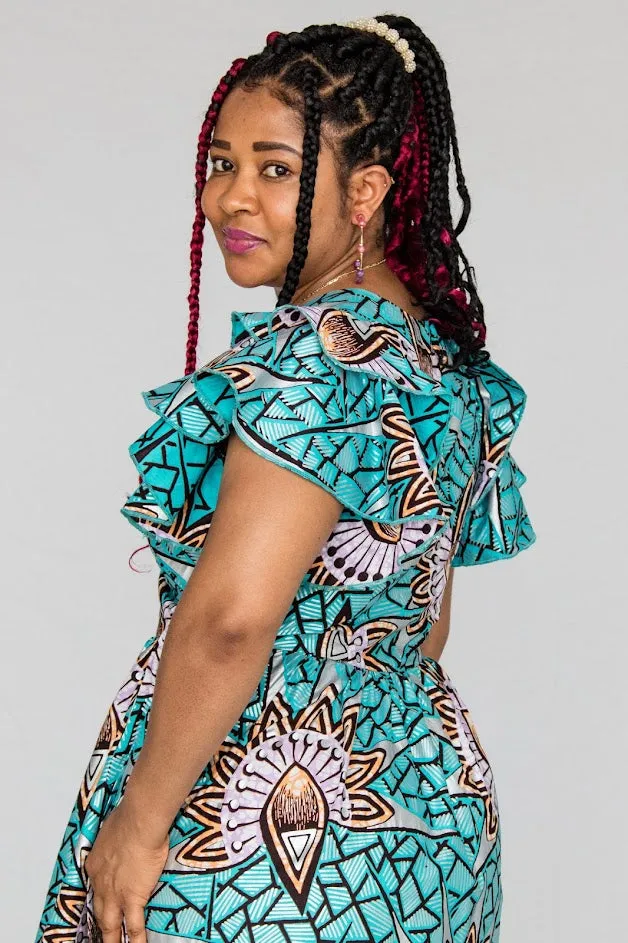 Ronti Maxi Wrap Dress-