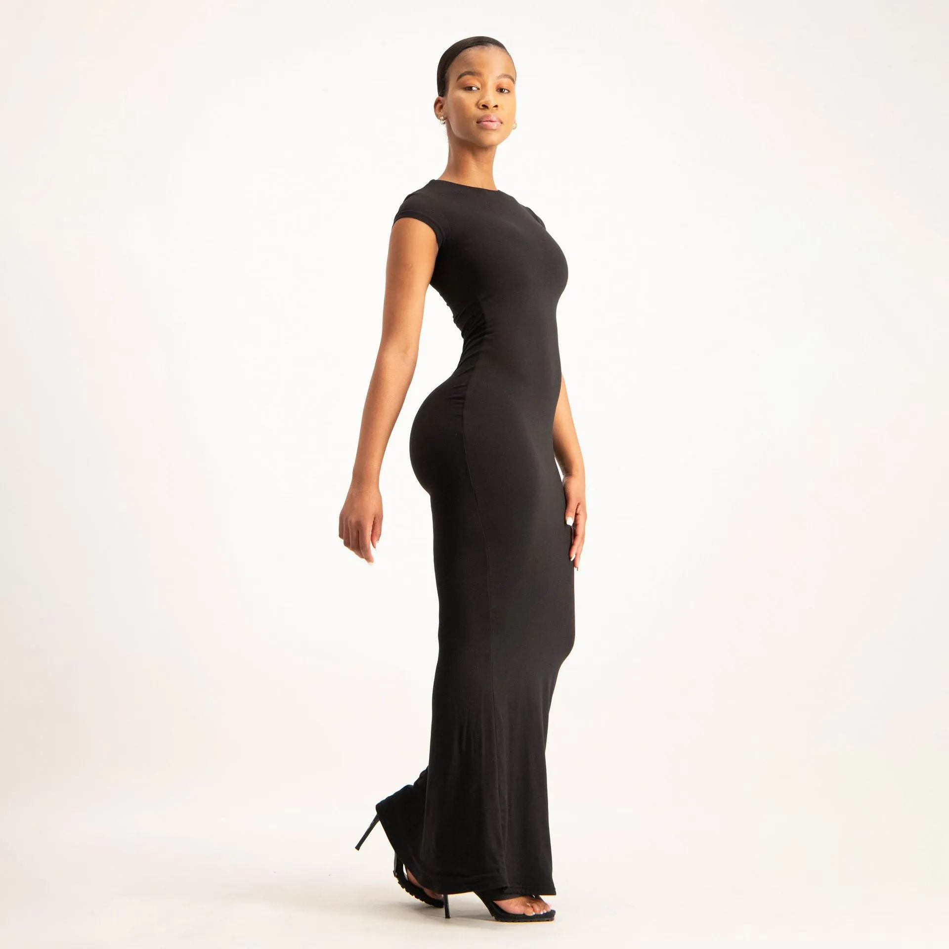Round Neck Pullover Dress