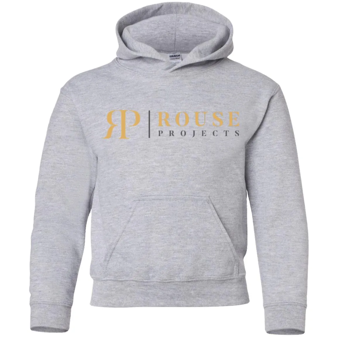 Rouse Projects G185B Gildan Youth Pullover Hoodie