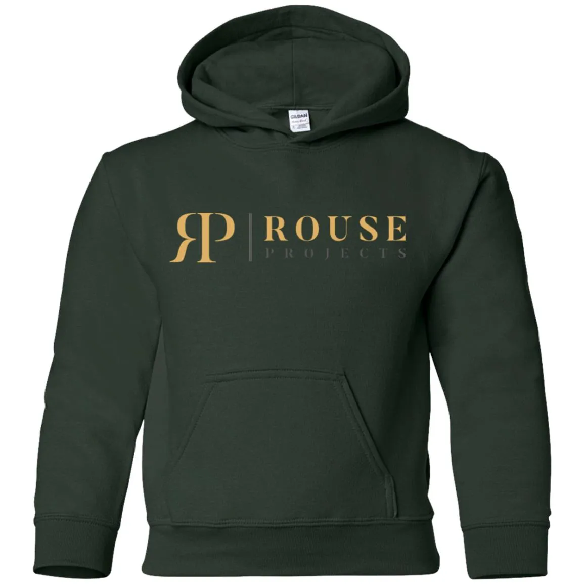 Rouse Projects G185B Gildan Youth Pullover Hoodie
