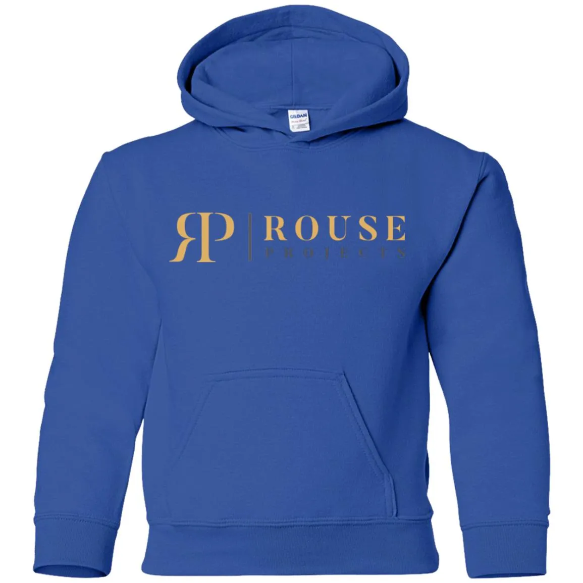 Rouse Projects G185B Gildan Youth Pullover Hoodie