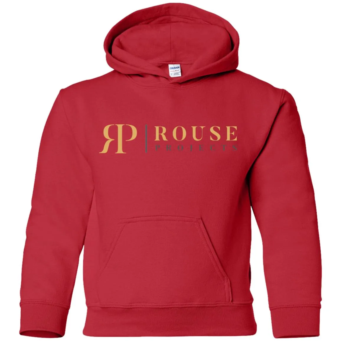 Rouse Projects G185B Gildan Youth Pullover Hoodie