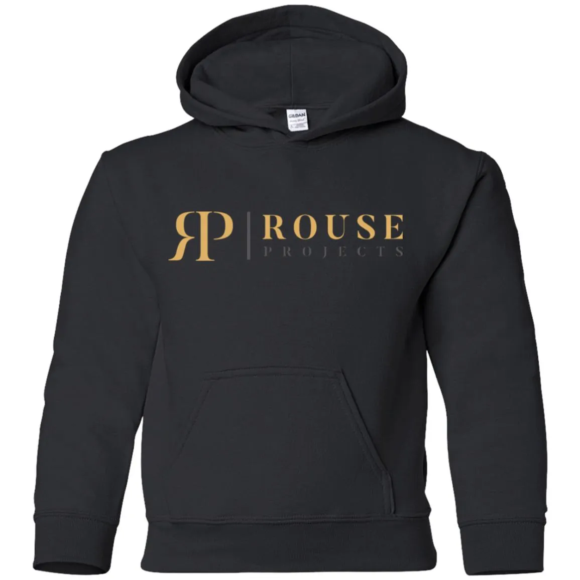 Rouse Projects G185B Gildan Youth Pullover Hoodie