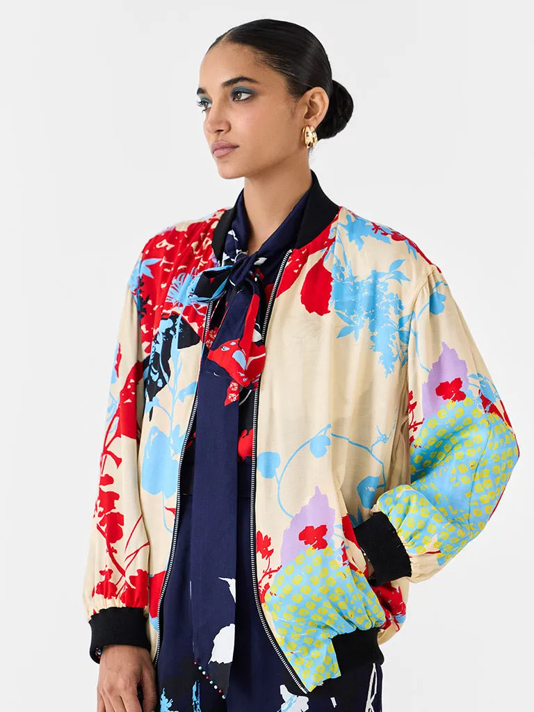 Royal Ikigai Bomber Jacket