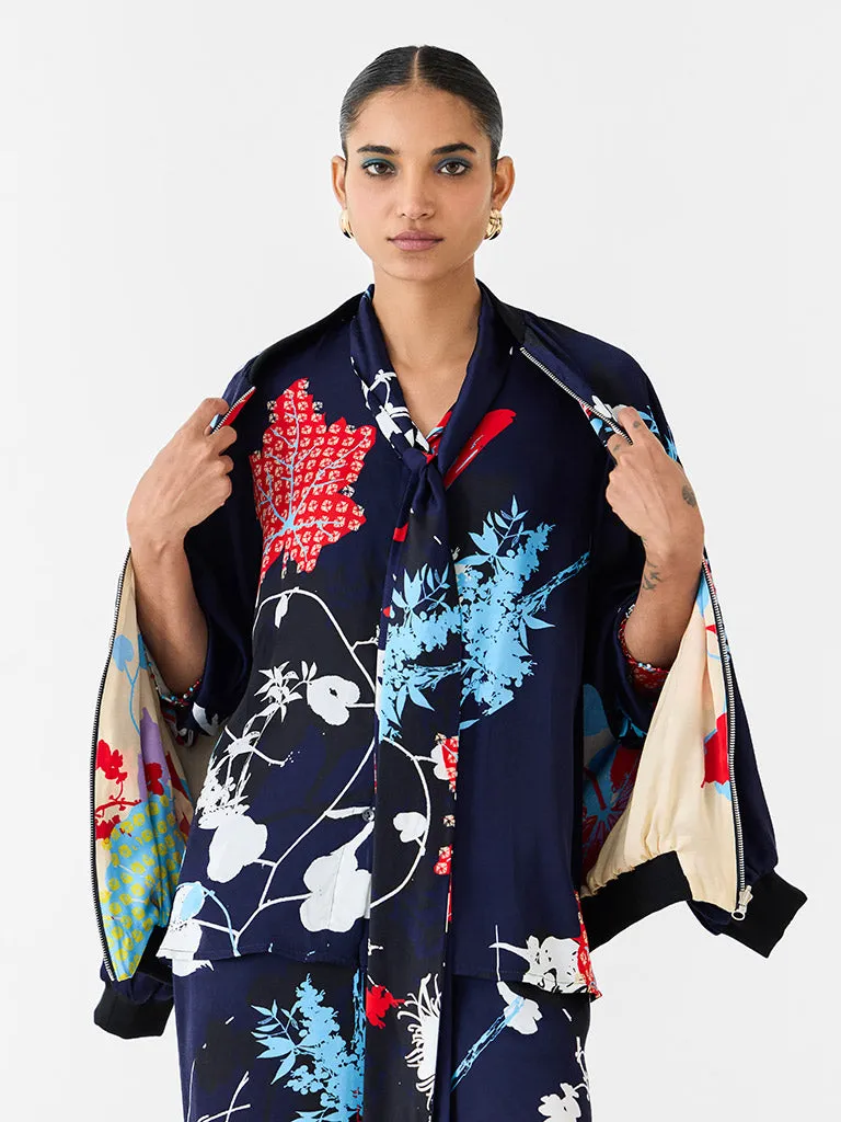Royal Ikigai Bomber Jacket