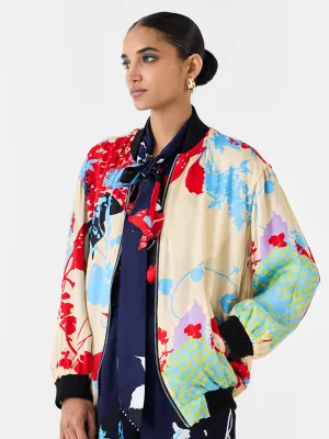 Royal Ikigai Bomber Jacket