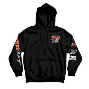 Rzr Hooters Racing Black Hoodie