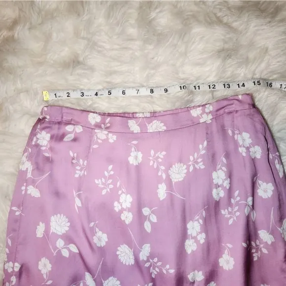 Saltwater Luxe Peony Purple Lia Floral Maxi Skirt