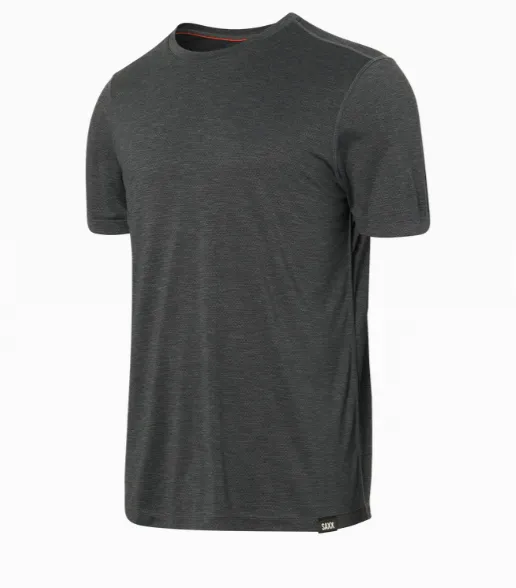 Saxx All Day Aerator Tee - Faded Black Heather