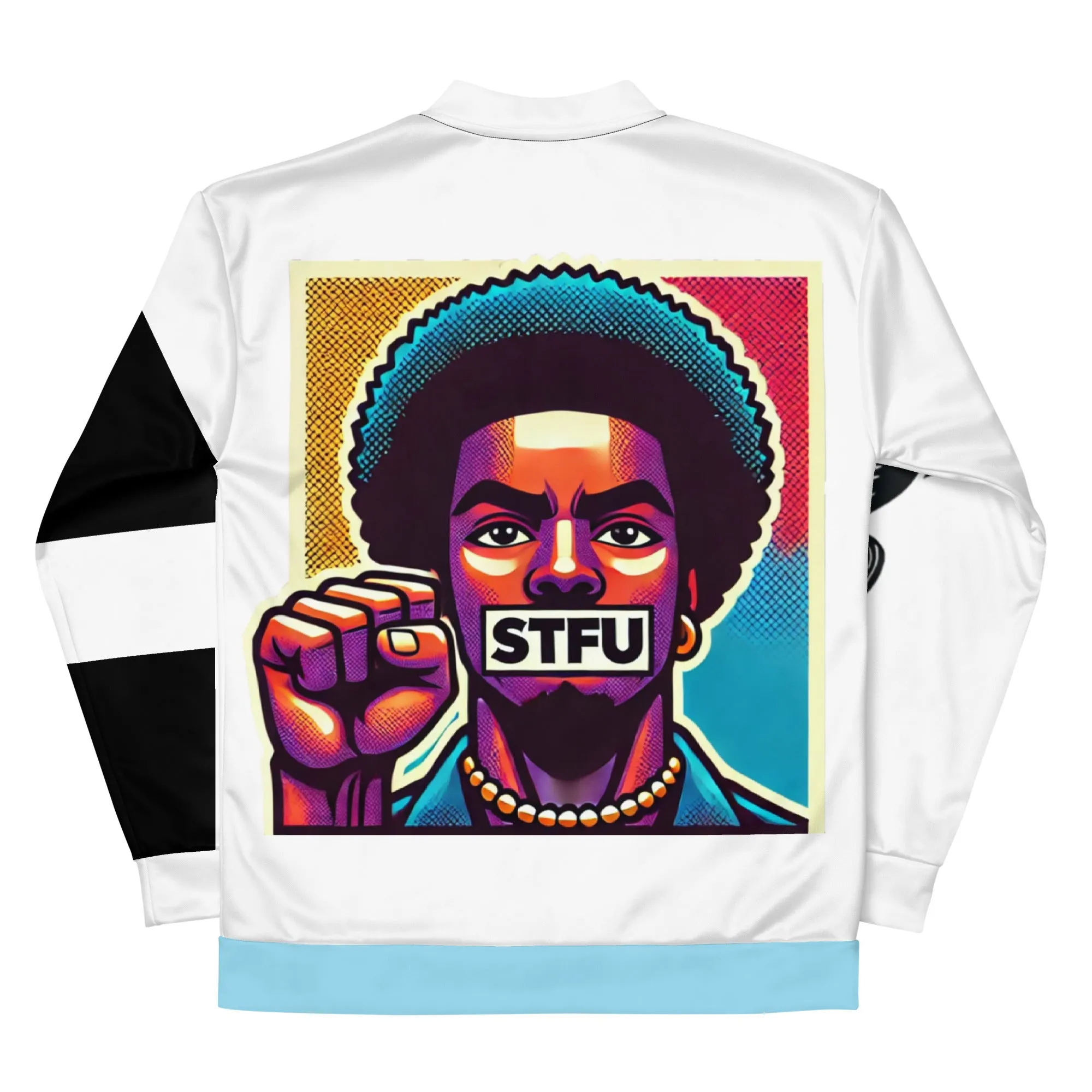 Say Something Unisex Bomber Jacket - Male