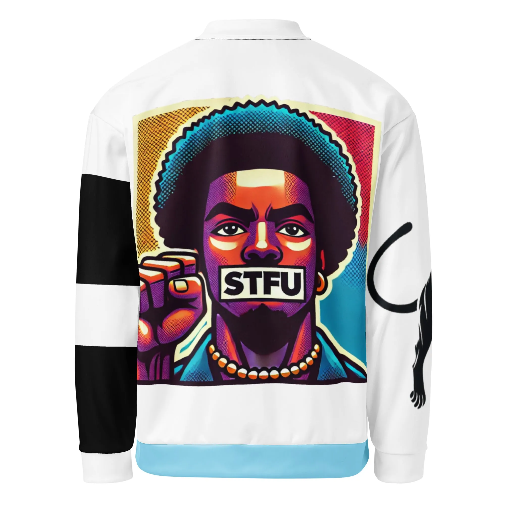 Say Something Unisex Bomber Jacket - Male