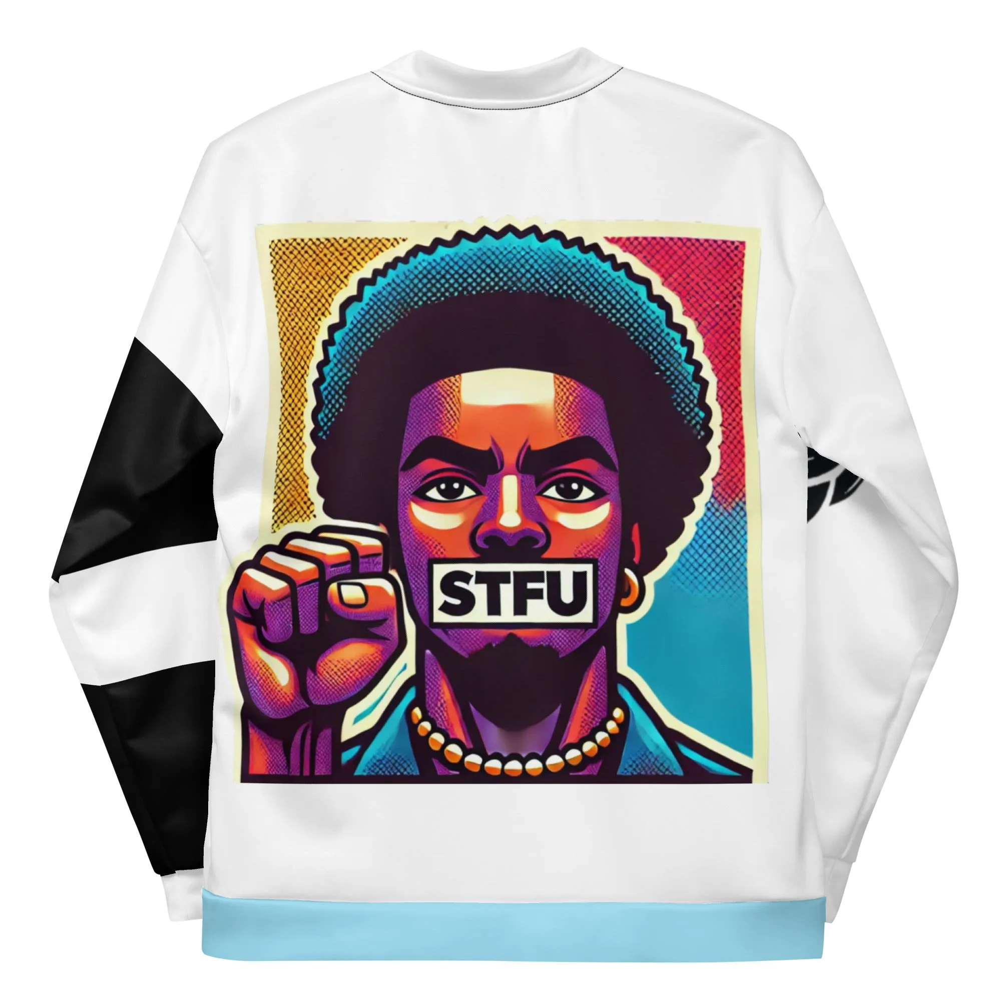 Say Something Unisex Bomber Jacket - Male
