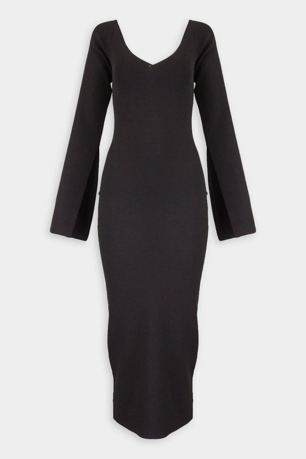 Sayen Midi Dress in Black