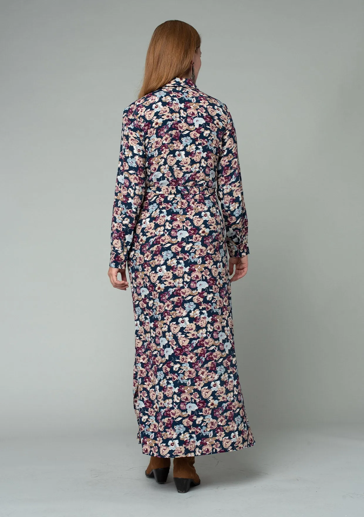 Seasons Floral Shirt Dress