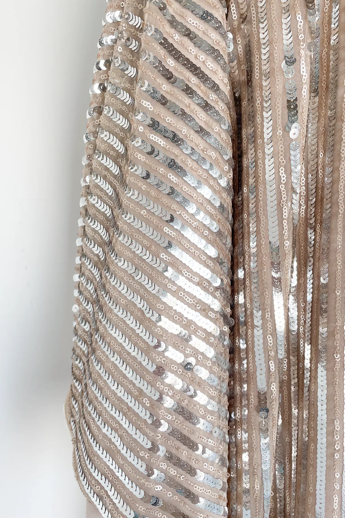 Sequin Stripe Dress