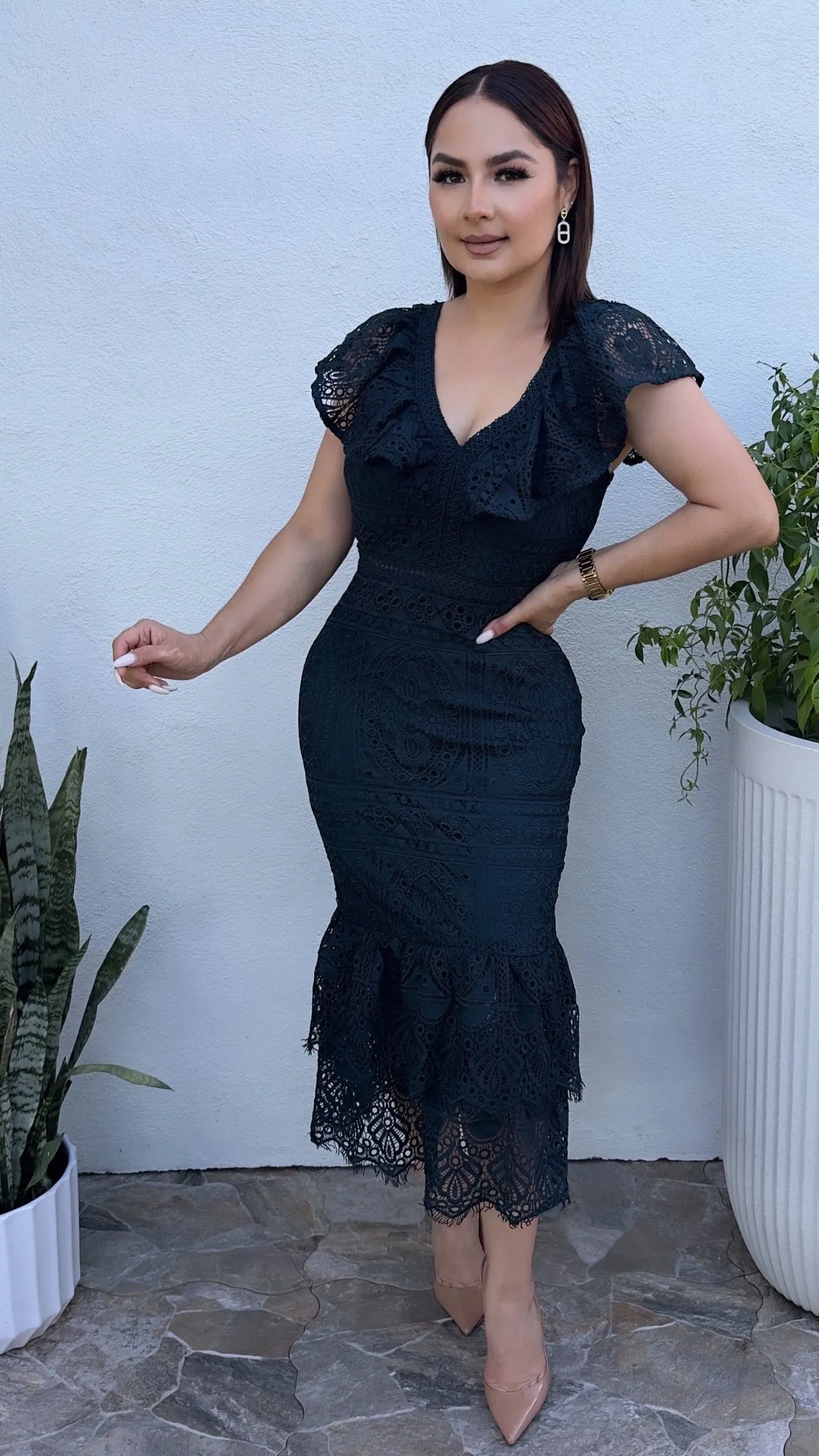 SEVILLA MIDI DRESS