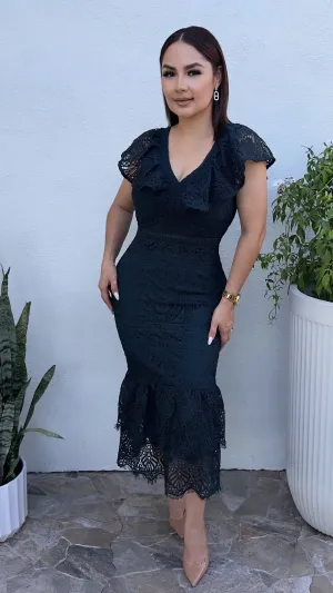 SEVILLA MIDI DRESS
