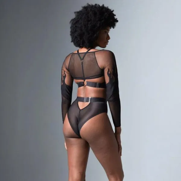 Smokin' Mirrors Shrug - Black -