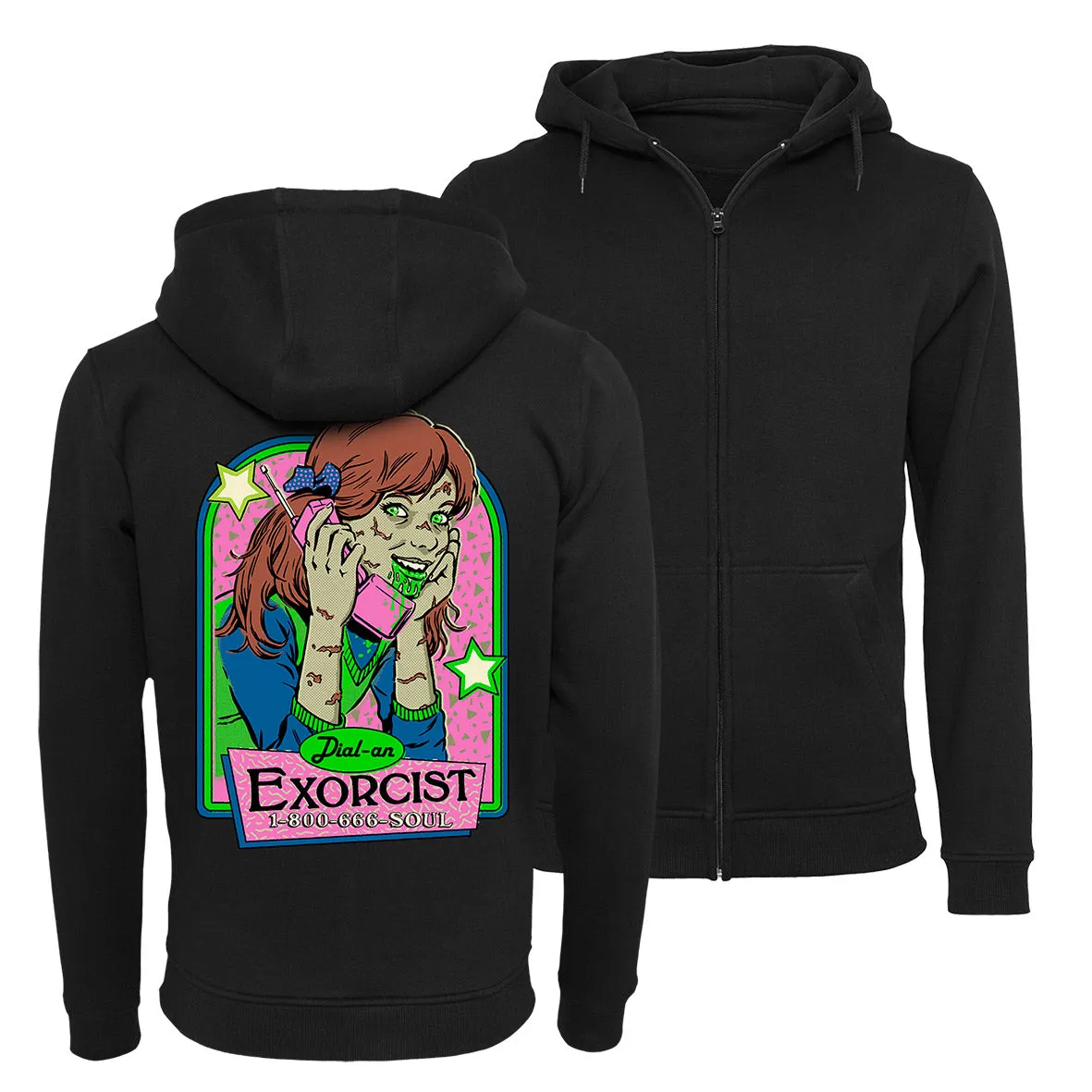 Steven Rhodes - Dial an Exorcist - Zip-Hoodie