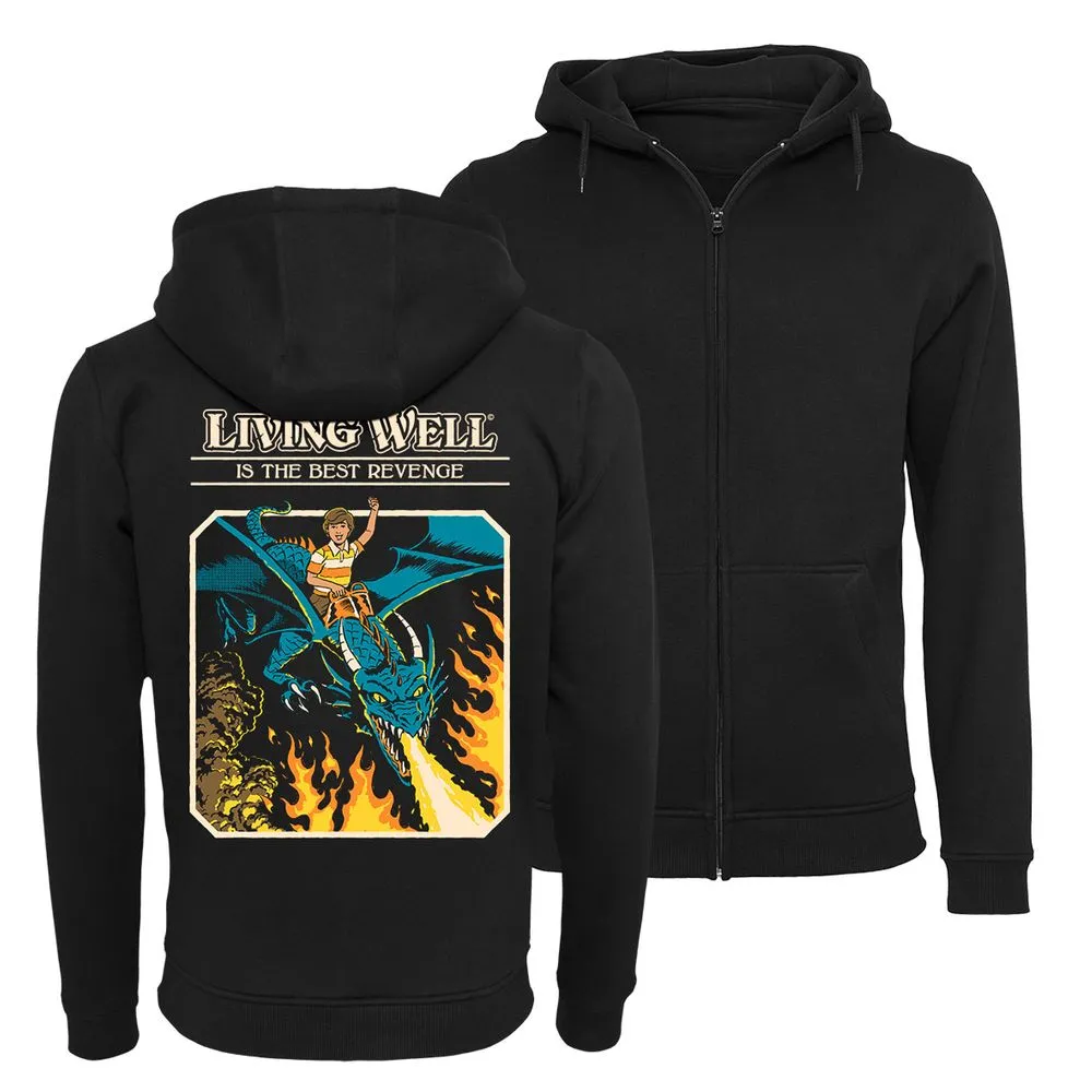 Steven Rhodes - Living Well - Zip-Hoodie