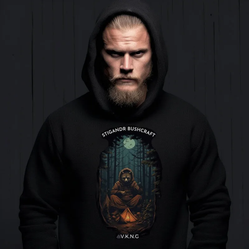 Stigandr Bushcraft Racoon  V.K.N.G™  Hoodie