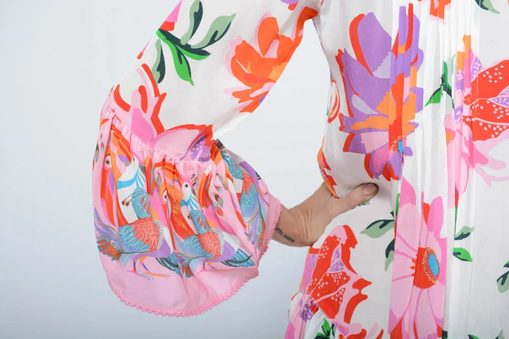 STYLIANOS DRESS - MEALY BIRD