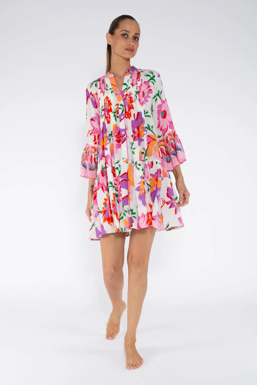 STYLIANOS DRESS - MEALY BIRD