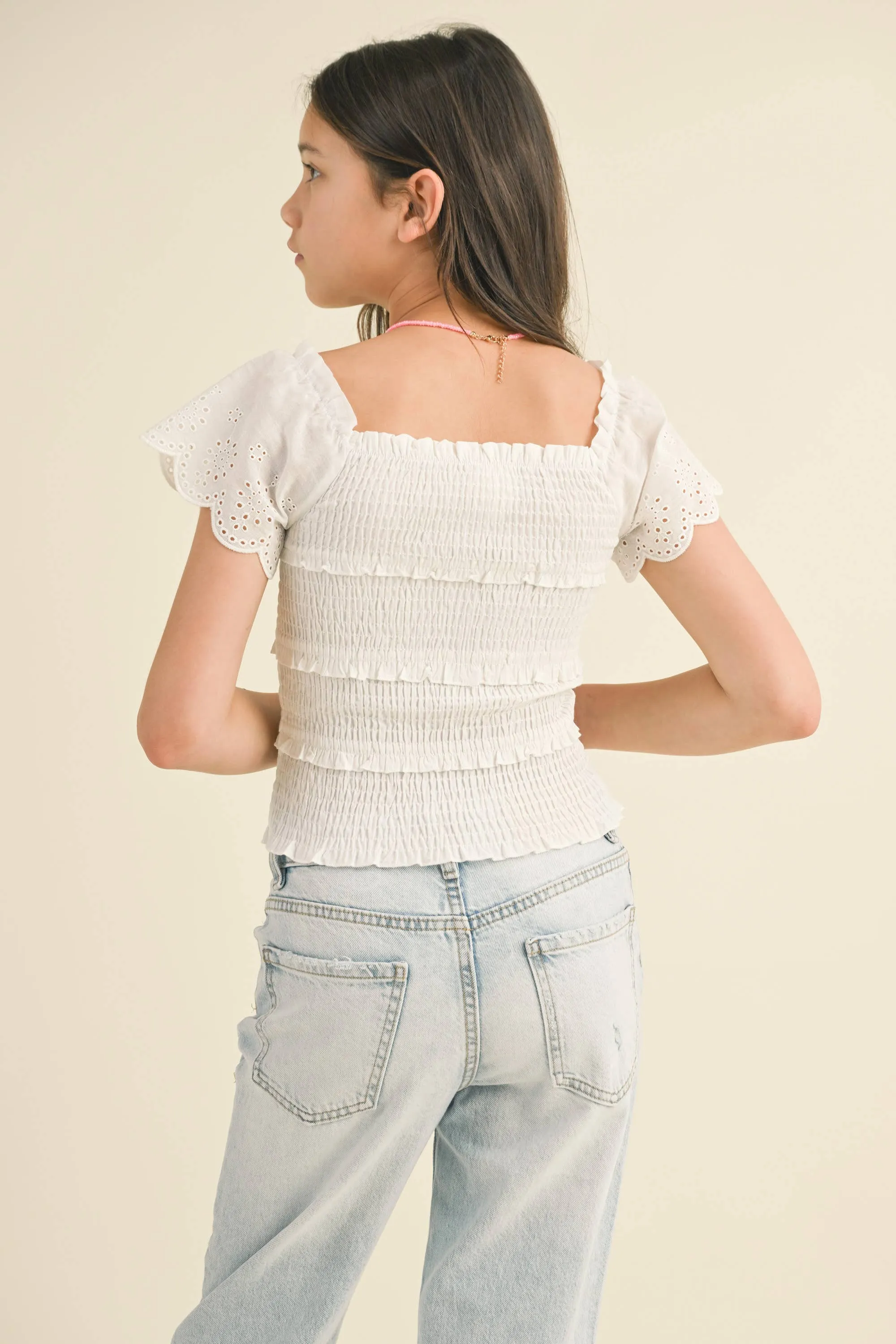 Tiered Smocked Top