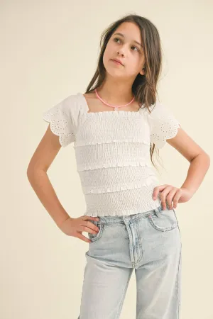 Tiered Smocked Top