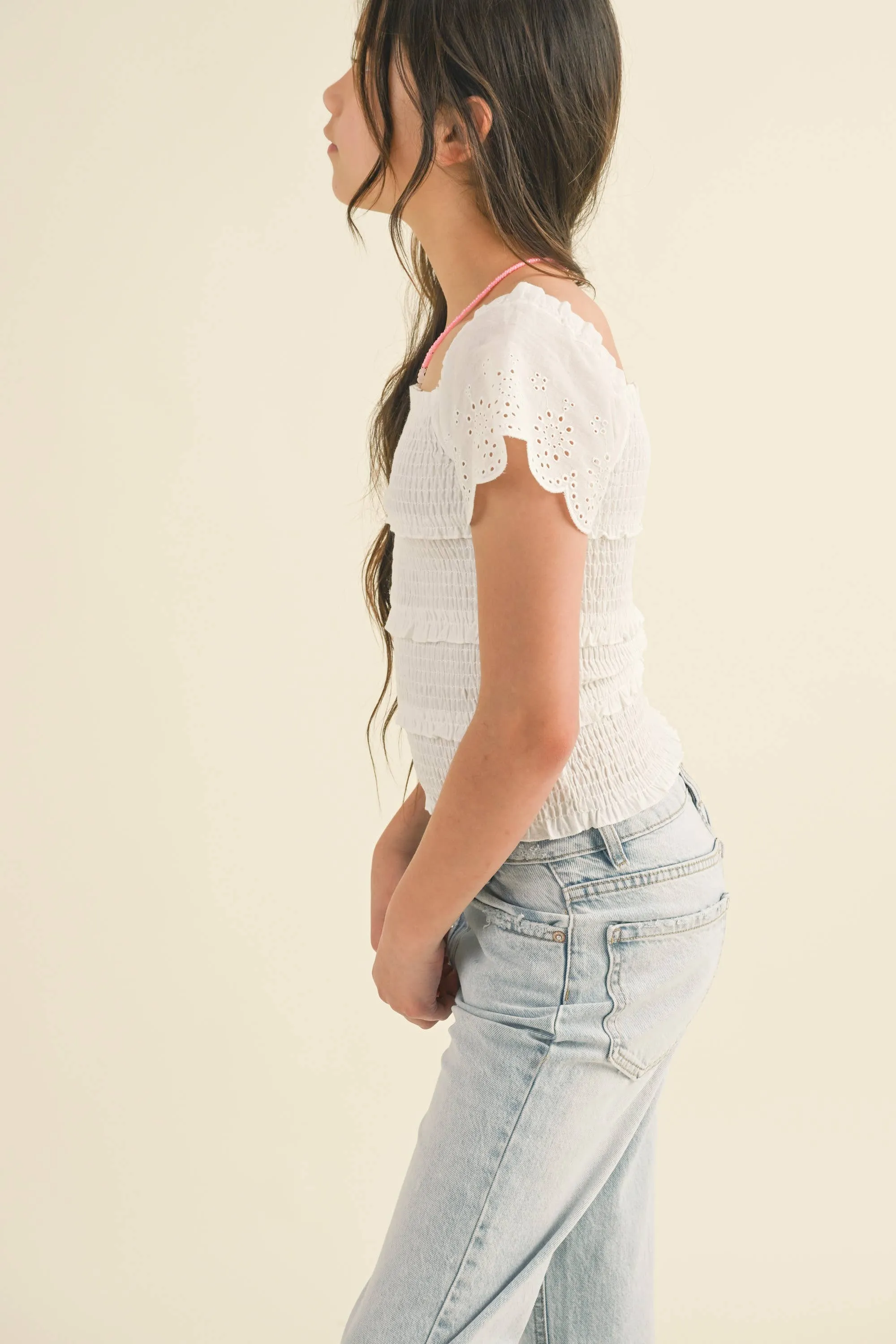 Tiered Smocked Top