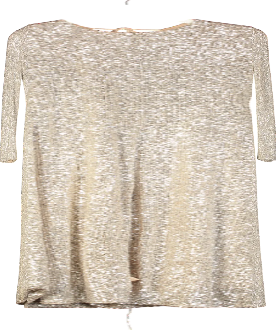 Topshop Metallic Maxi Sequin Dress UK 6
