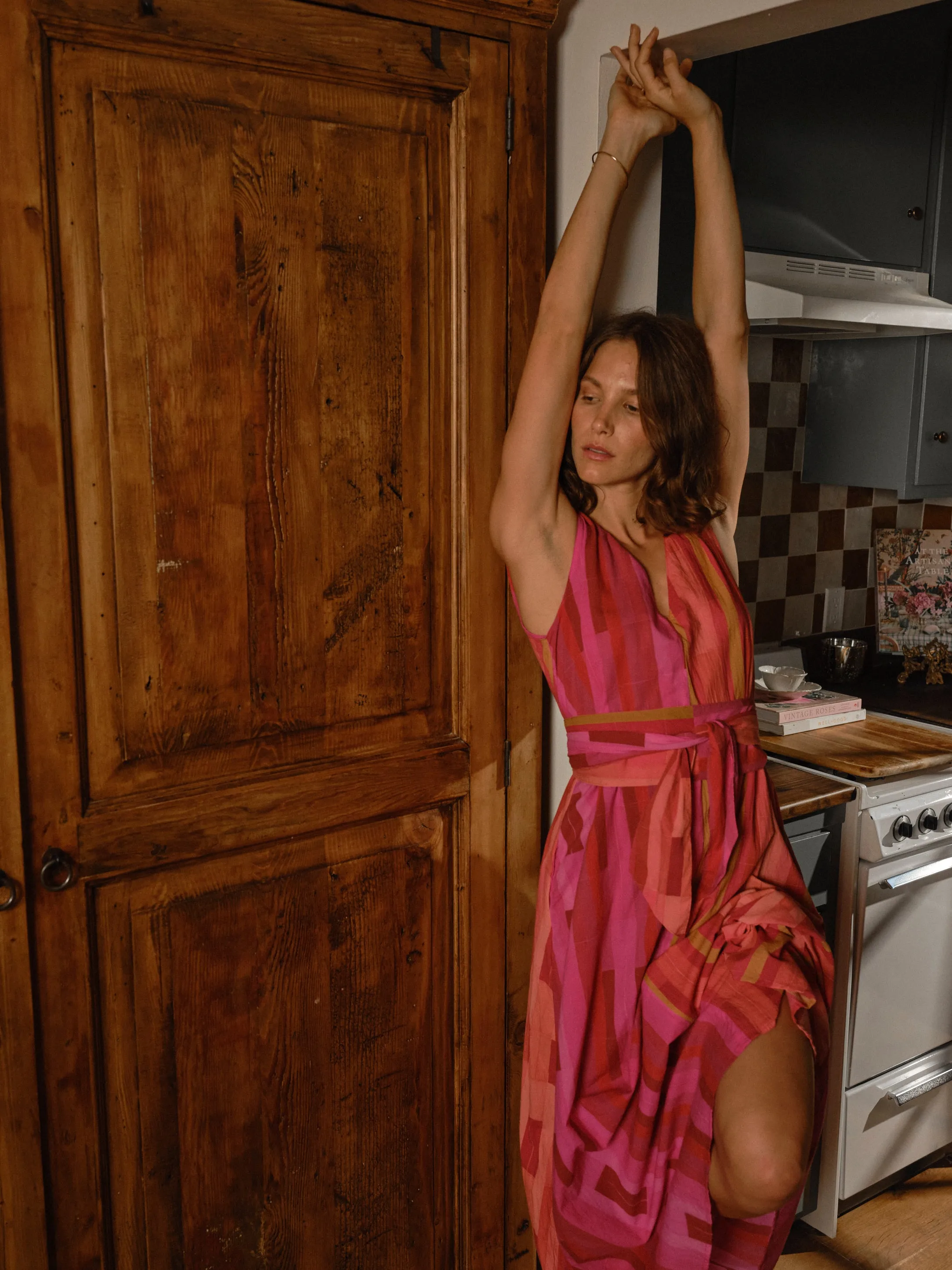 TOVA MAXI WITH SASH