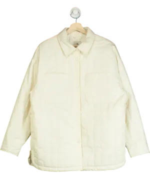 TU Cream Quilted Shacket UK 16