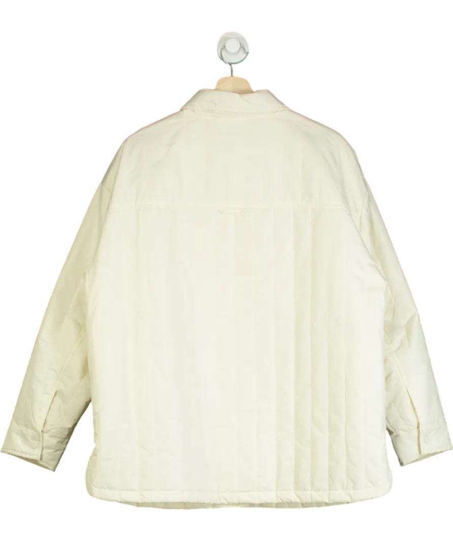 TU Cream Quilted Shacket UK 16