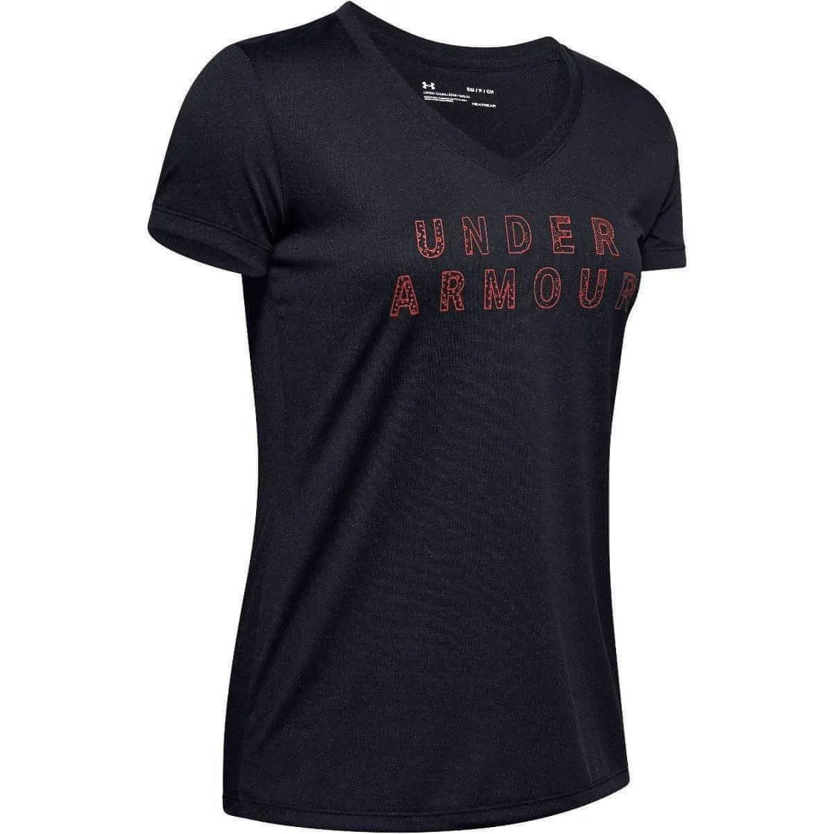 Under Armour Tech Graphic Short Sleeve Womens Training Top - Black