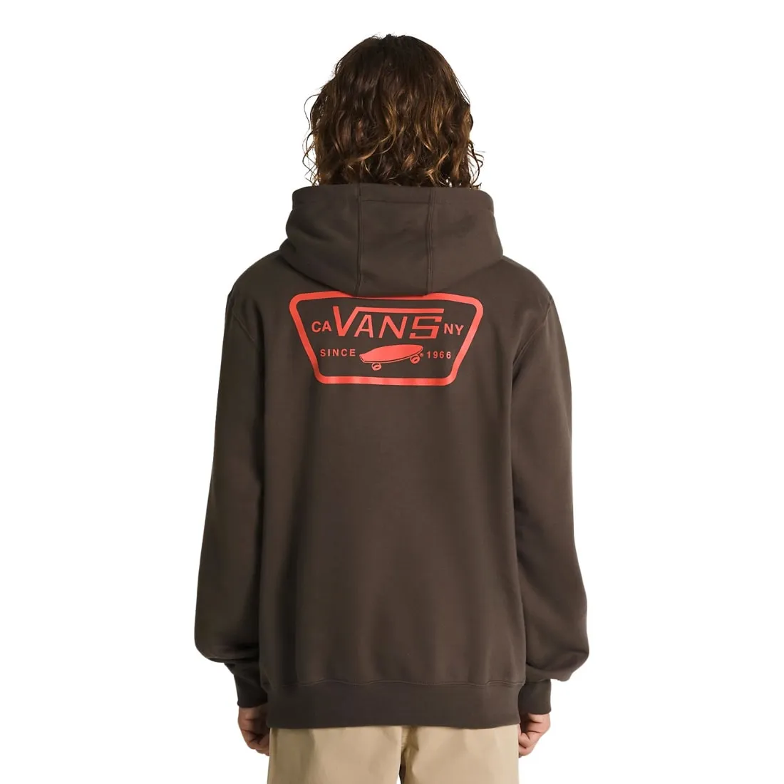 Vans Full Patch Pullover Hoodie - Turkish Coffee