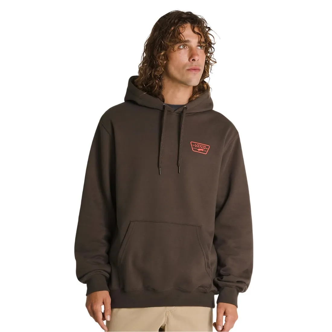 Vans Full Patch Pullover Hoodie - Turkish Coffee