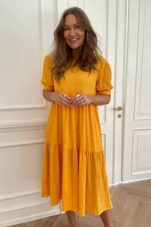 VilmaIC Lang Kjole - Orange
